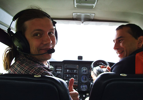 Pilotem na zkoušku Cessna - let 60 minut