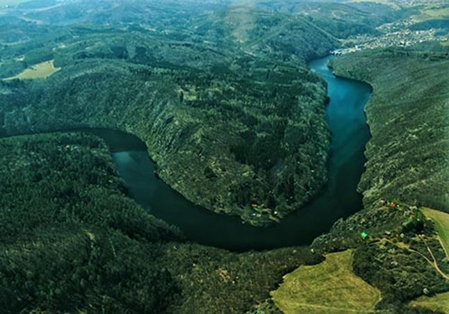 meandry Vltavy meandry Vltavy